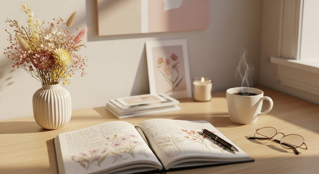 Journal Book: Dein persönlicher Begleiter für Gedanken, Gefühle und Kreativität