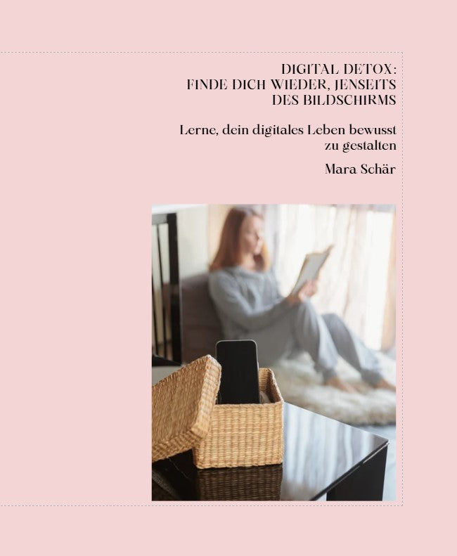 Digital Detox Workbook  - Book Journal